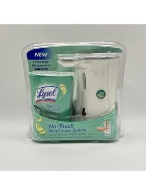 Lysol No Touch - Hand Soap System - Cucumber Splash - Discontinued New Old Stock